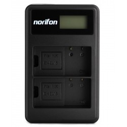 Dual Channel LCD USB Charger for Nikon EN-EL15 Camera Battery