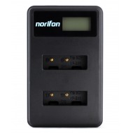 Dual Channel LCD USB Charger for Sony NP-BX1 Camera Battery