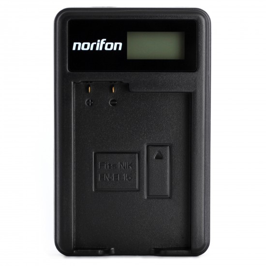 LCD USB Charger for Nikon EN-EL15 Camera Battery