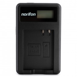 LCD USB Charger for Nikon EN-EL23 Camera Battery