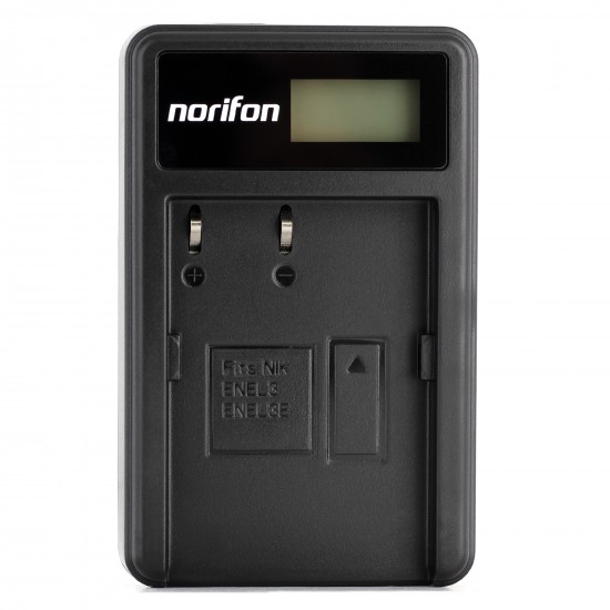 LCD USB Charger for Nikon EN-EL3 Camera Battery