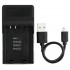 Ultra Slim USB Charger For Olympus BLN-1 Camera Battery