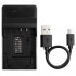 Ultra Slim USB Charger For Casio NP-150 Camera Battery