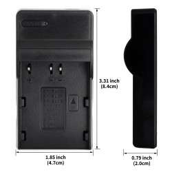 Ultra Slim USB Charger For Nikon EN-EL3 Camera Battery