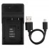 Ultra Slim USB Charger For Kodak KLIC-7005 Camera Battery