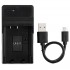 Ultra Slim USB Charger For Canon LP-E17 Camera Battery