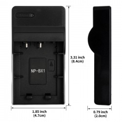 Ultra Slim USB Charger For Sony NP-BX1 Camera Battery