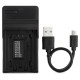 Ultra Slim USB Charger For Sony NP-FH50 Camera Battery