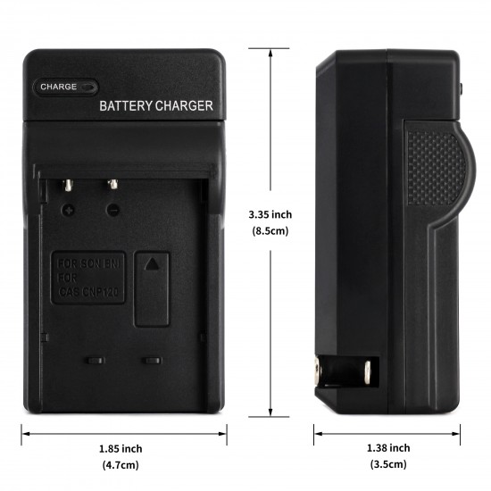 Wall Charger For Casio NP-120 Camera Battery