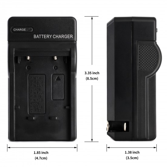 Wall Charger For Casio NP-80 Camera Battery